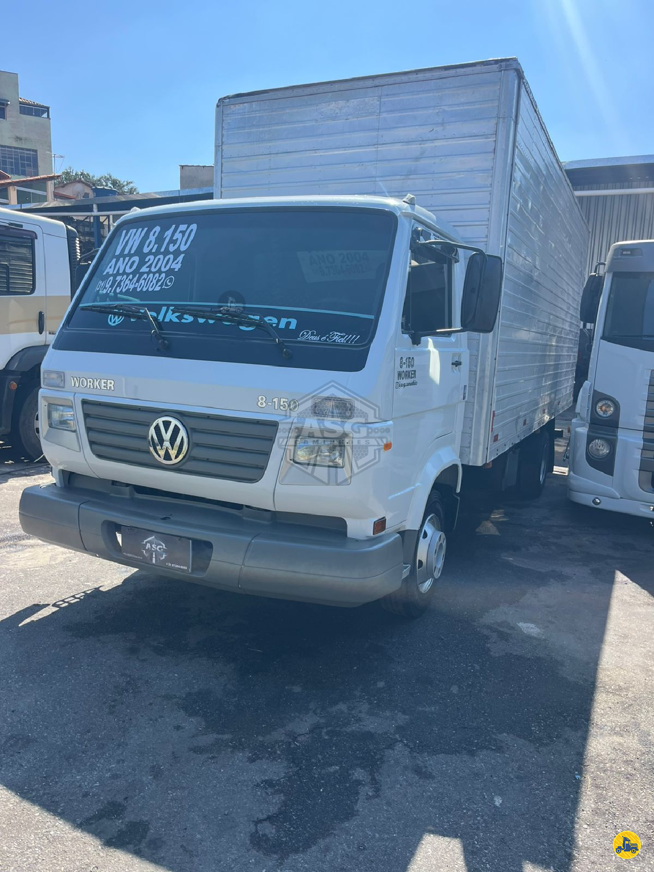 CAMINHAO VOLKSWAGEN VW 8150 Baú Furgão 3/4 4x2 ASG Caminhões CONTAGEM MINAS GERAIS MG